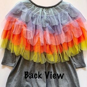 Long-sleeve Wing Dress